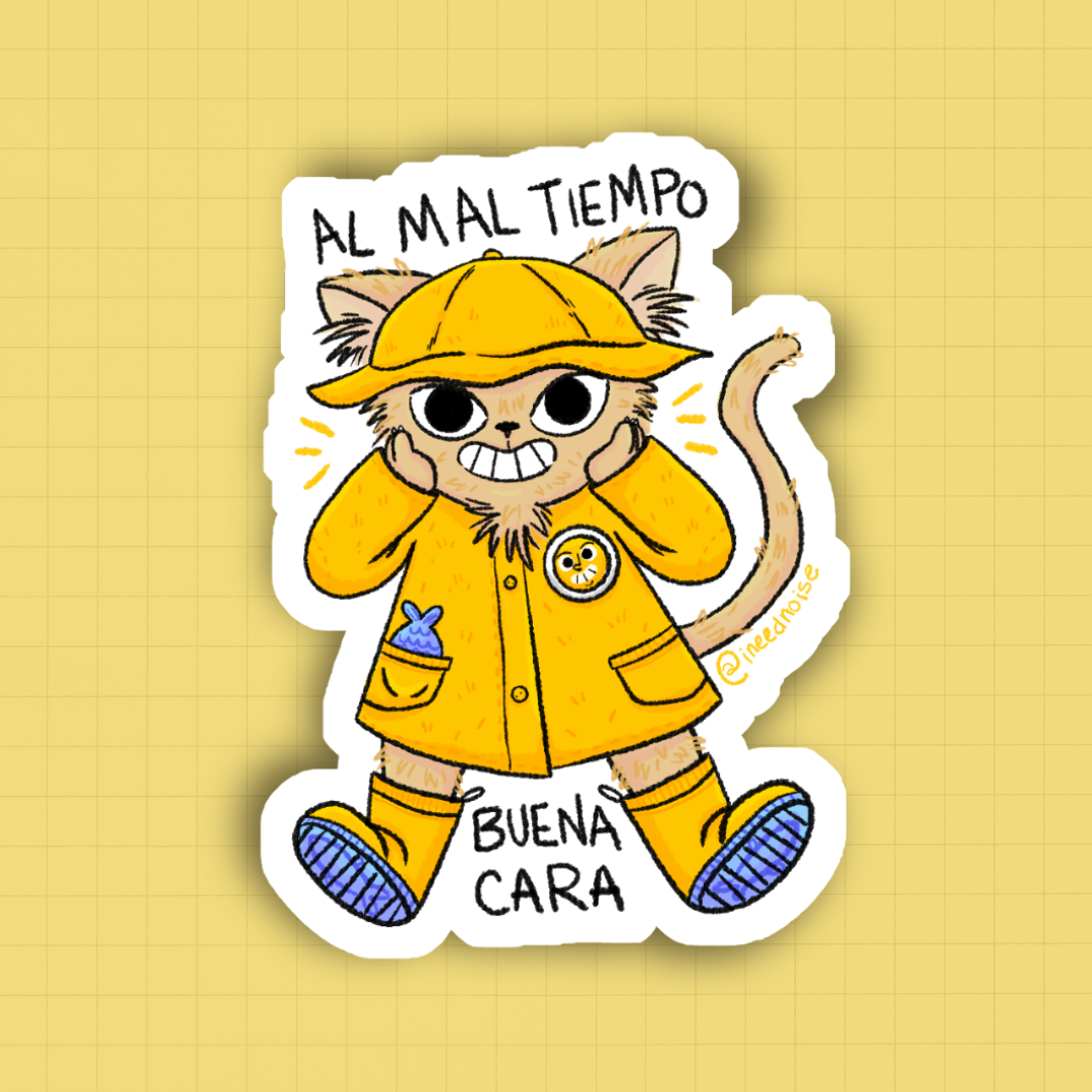 Sticker - Al Mal Tiempo Buena Cara