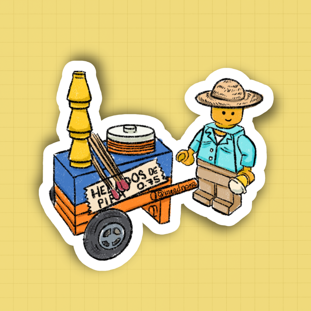 Sticker - Helado de Pipa