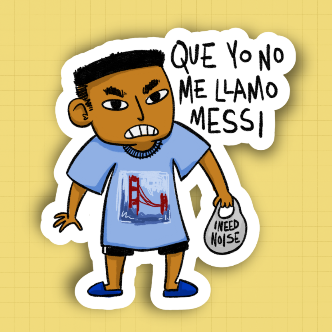 Sticker - No Me Llamo Memessi