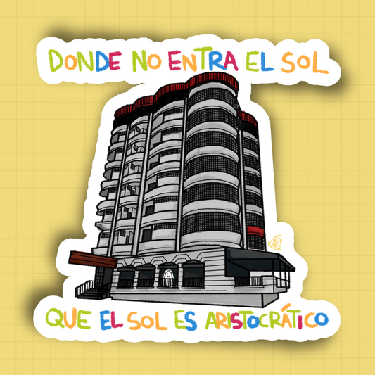 Sticker - Ese Edificio de Vía Brasil