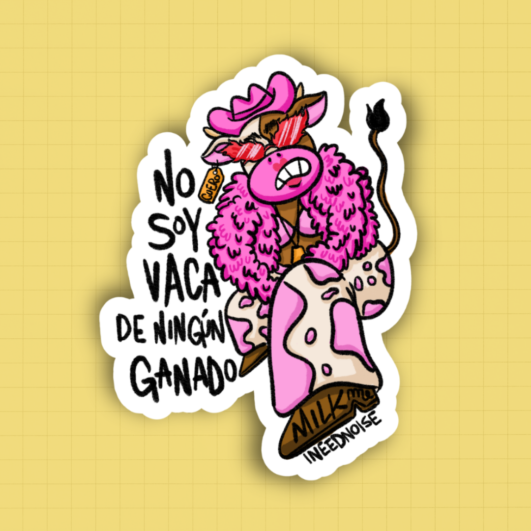 Sticker - No Soy Vaca