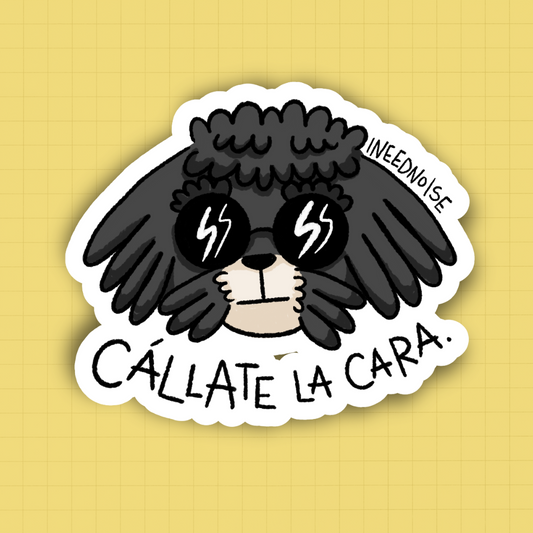 Callate Sticker Stickers de Michis y Wawis – ineednoise