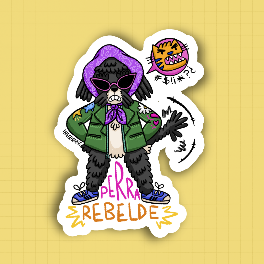 Sticker - Perra Rebelde