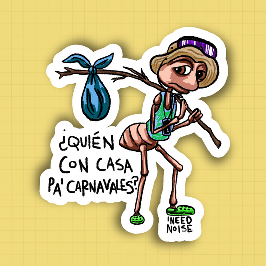 Sticker - Hormiga Carnavalera